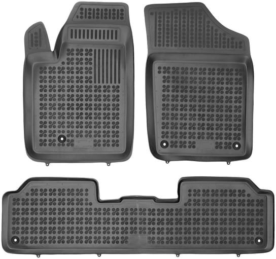 Citroen Berlingo I  Kombi Dywaniki gumowe REZAW  od 1996-2010r. 201215 + mocowania MAX-DYWANIK Rezaw-Plast