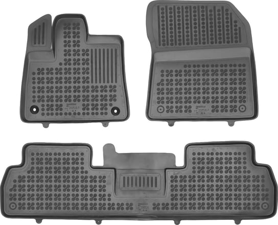 Citroen Berlingo III Multispace Kombi Dywaniki gumowe REZAW  od 2018r. 200526 + mocowania MAX-DYWANIK Rezaw-Plast