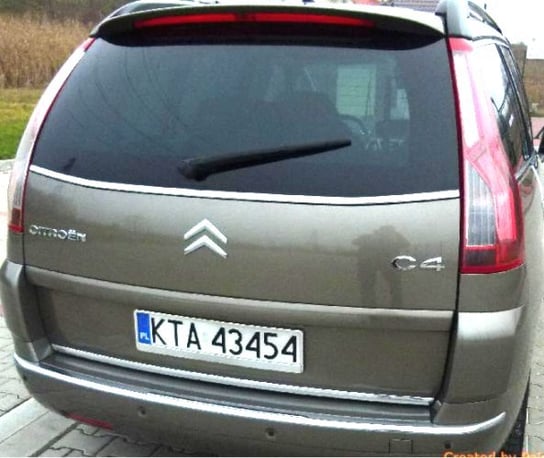 CITROEN C4 Grand Picasso - LISTWA CHROM na SZYBĘ Martig