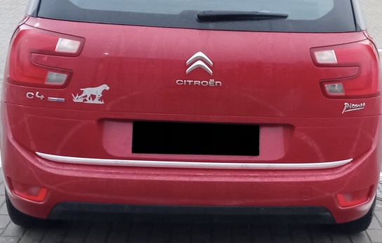 Citroen C4 SPACETOURER 2019+ LISTWA CHROM na Klapę Martig