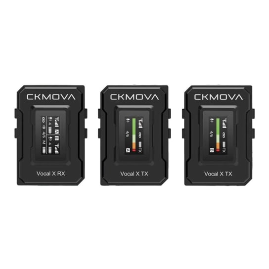 CKMOVA, Vocal X V2 MK2 - Bezprzewodowy system z dwoma mikrofonami CKMOVA