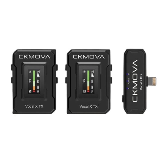 CKMOVA, Vocal X V6 MK2 - Bezprzewodowy system lightning z dwoma mikrofonami CKMOVA