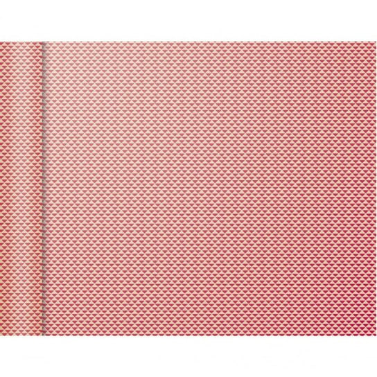 Clairefontaine, Papier  Pakowy Mini Rolki 5X0,35M Różowe Trójkąty Clairefontaine