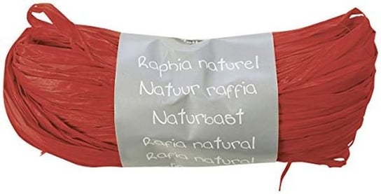 Clairefontaine, Rafia Naturalna, Kolor Czerwony, 50G Clairefontaine