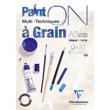 Clairefontaine, szkicownik, A3, Paint on a Grain, 250g Clairefontaine