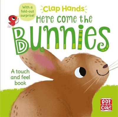 Clap Hands: Here Come the Bunnies: A touch-and-feel board book with a fold-out surprise Hachette Children's Group