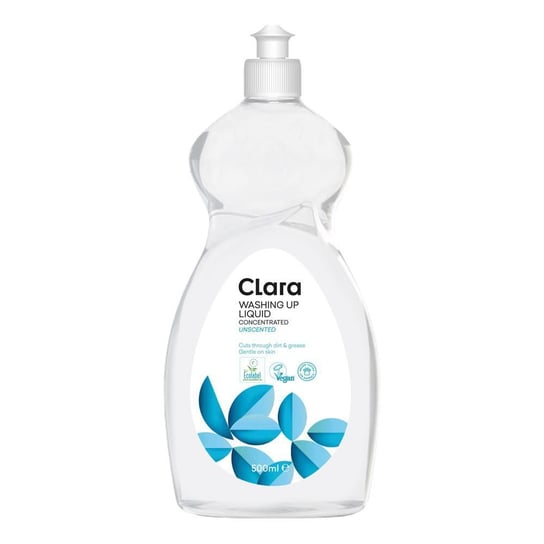 Clara Skoncentrowany płyn do mycia naczyń bezzapachowy - 500 ml Clara