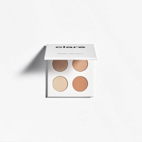 Clare Blanc, Makeup Creator, Paleta 4 cieni do powiek #4, 4x1.4g Clare Blanc