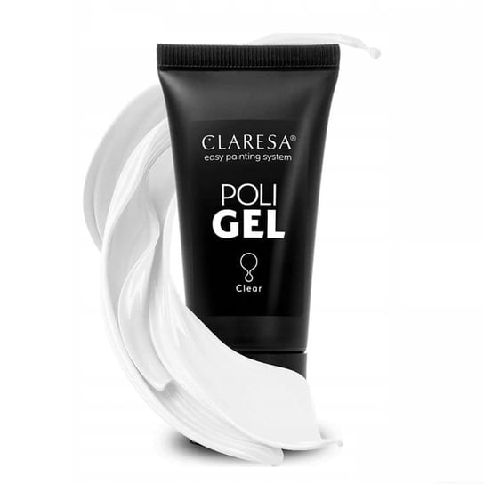 Claresa akrylożel poli gel clear 60g acrylgel Claresa