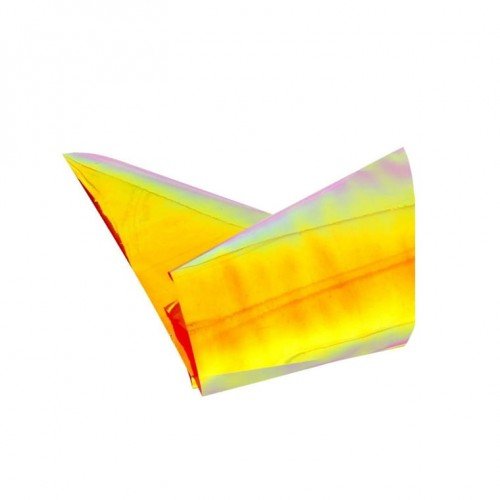 Claresa, Folia do zdobień Glass Effect Yellow, 27 cm Claresa
