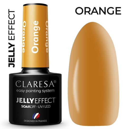 Claresa jelly orange 5ml  kolorowy lakier hybrydowy Claresa