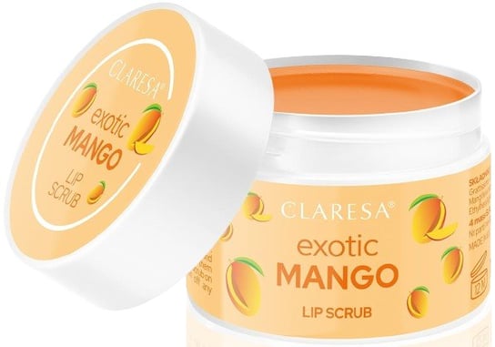 Claresa, Owocowy Peeling Do Ust, 02 Exotic Mango, 15g Claresa