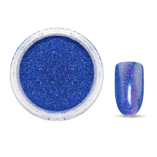 Claresa, Pyłek do zdobień paznokci HOLO Dark Blue Claresa