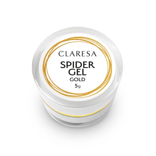 Claresa Spider Gel Gold Żel Do Zdobień 5G Claresa