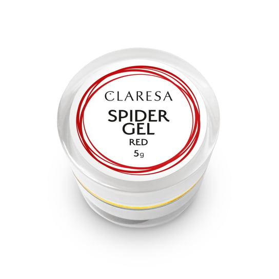 Claresa Spider Gel Red Żel Do Zdobień 5G Claresa