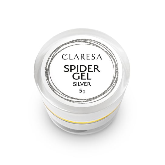 Claresa Spider Gel Silver Żel Do Zdobień 5G Claresa