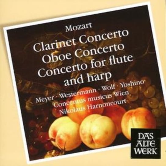 Clarinet Concerto/Oboe Concerto/Concert for flute Harnoncourt Nikolaus