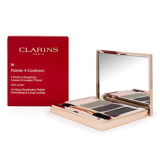 Clarins, 4-Colour Eye Palette, poczwórne cienie do powiek 06 Forest, 6,9 g Clarins