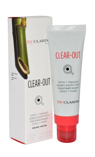Clarins Clear-Out, Sztyft peelingujący Blackhead Expert (Stick + Mask) 2,5G/50Ml Clarins