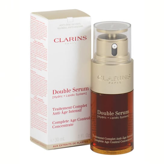 Clarins, Double Serum Complete Age Control, przeciwstarzeniowe serum dwufazowe, 30 ml Clarins