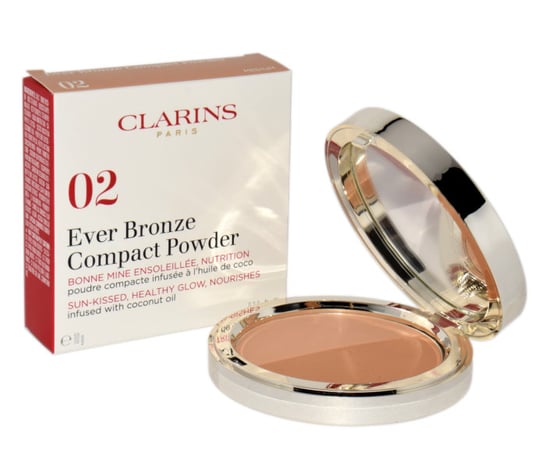 Clarins, Ever Bronze Compact Powder, puder do twarzy 02 Clarins