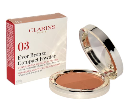 Clarins, Ever Bronze Compact Powder, puder do twarzy 03 Clarins