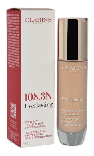 Clarins, Everlasting Foundation, podkład do twarzy 108.3N Organza, 30 ml Clarins