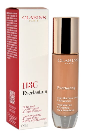 Clarins, Everlasting Foundation, podkład do twarzy 113C Chestnut, 30 ml Clarins
