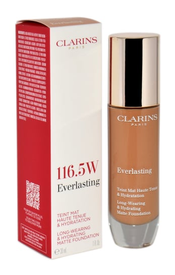 Clarins, Everlasting foundation, Podkład do twarzy, 116.5w Coffe, 30 ml Clarins