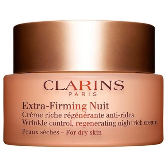Clarins, Extra Firming, ujędrniający krem na noc do suchej skóry, 50 ml Clarins