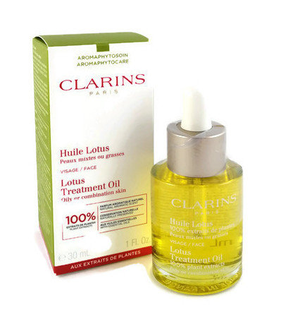 Clarins, Face Treatment Oil Lotus, olejek do pielęgnacji twarzy, 30 ml Clarins