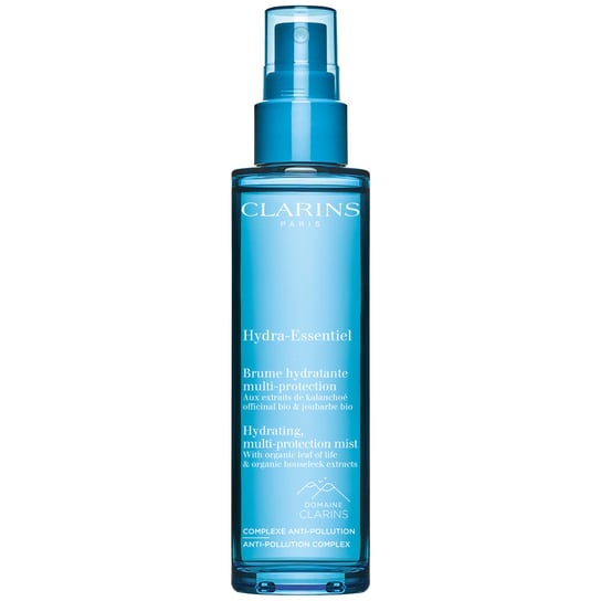 Clarins, Hydra-Essentiel Hydrating Multi-Protection Mist, Nawilżająca mgiełka do twarzy, 75 ml Clarins