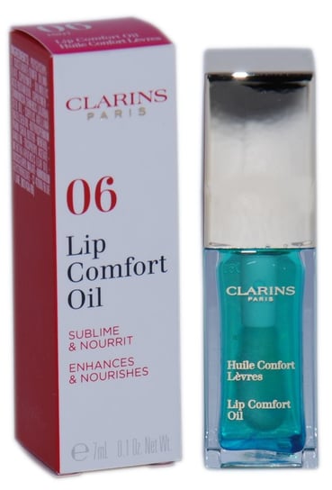 Clarins, Instant Light Lip Comfort Oil, nawilżający olejek do ust 07 Mint, 7 ml Clarins