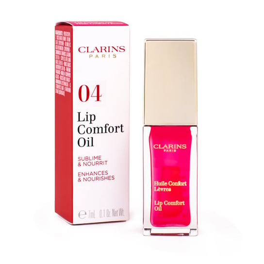 Clarins, Instant Light Lip Comfort Oil, olejek do ust 04 Candy Pink, 7 ml Clarins