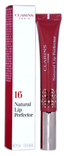 Clarins, Instant Light Natural Lip Perfector, błyszczyk 16 Intense Rosebud, 12 ml Clarins