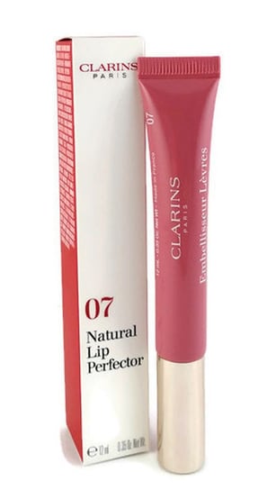 Clarins, Instant Light Natural Lip Perfector, błyszczyk do ust 07 Toffee Pink Shimmer, 12 ml Clarins