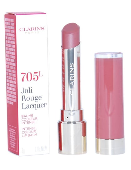 Clarins, Joli Rouge Lacquer, pomadka do ust 705L Soft Berry, 3 g Clarins