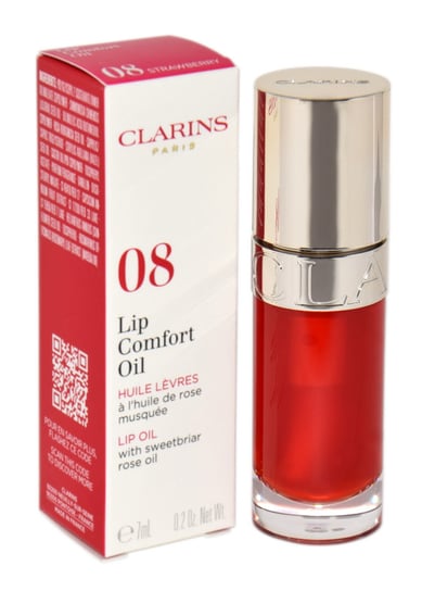 Clarins Lip Comfort Oil 08 Strawberry 7ml Clarins
