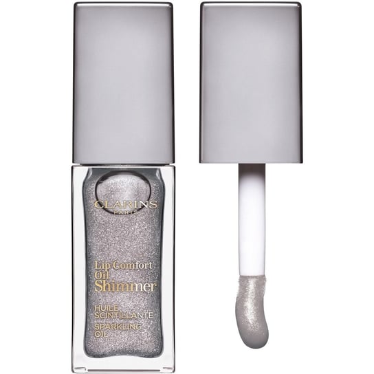 Clarins, Lip Comfort Oil Shimmer, połyskujący olejek do ust, 01 Sequin Flares, 7 ml Clarins