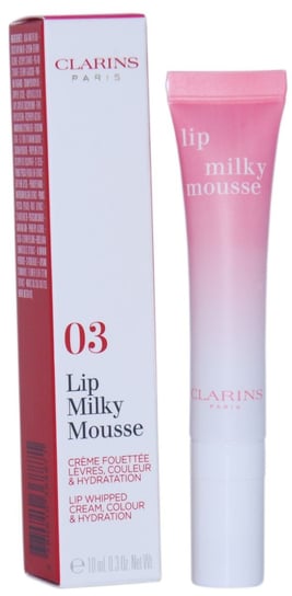 Clarins, Lip Milky Mousse, balsam do ust 03 Milky Pink, 10 ml Clarins