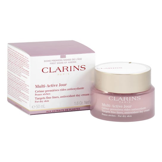 Clarins, Multi-Active Antioxidant, krem przeciwstarzeniowy do skóry suchej, 50 ml Clarins