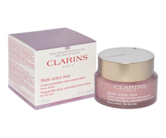 Clarins, Multi Active, Krem na dzień do twarzy Dry Skin, 50 ml Clarins