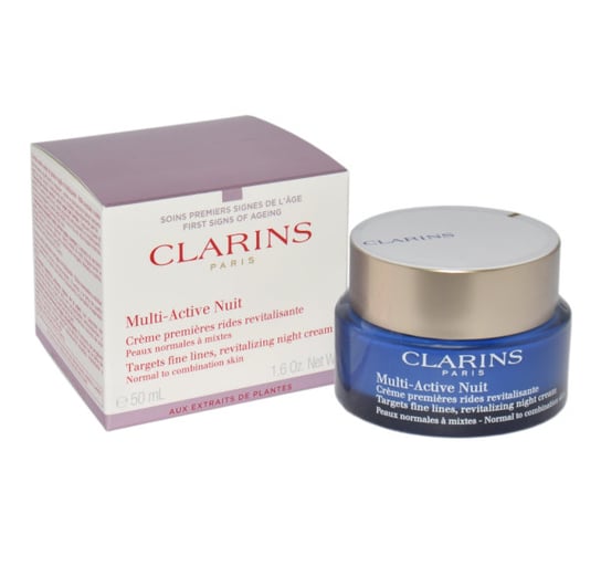Clarins, Multi Active Nuit Normal To Combination Skin, Przeciwzmarszkowy krem na noc, 50 ml Clarins