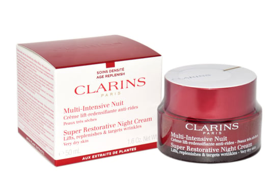 Clarins Multi Intensive, Krem na noc, Bardzo sucha skóra, 50ml Clarins