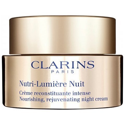 Clarins, Nutri-Lumiere Nuit Nourishing Rejuvenating, Krem odżywczo - regenerujący na noc do cery dojrzałej, 50 ml Clarins