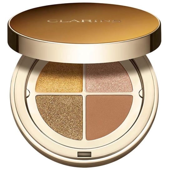 Clarins Ombre 4 Colour Eye Palette paleta cieni do powiek dla długotrwałego efektu odcień 07 Bronze Gradation 4,2 g Clarins