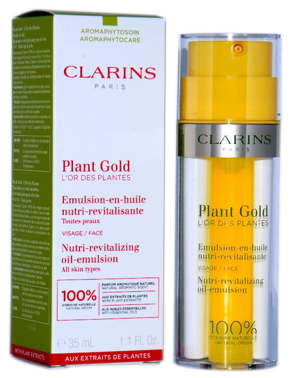 Clarins, Plant Gold, emulsja z olejkiem do twarzy, 35 ml Clarins