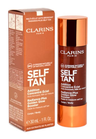 Clarins, Self Tan Radiance-plus Golden Glow, Samoopalacz do ciała, 30 ml Clarins