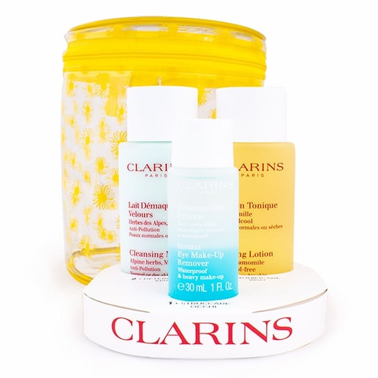 Clarins, Set Demaquillant, zestaw kosmetyków, 3 szt. Clarins