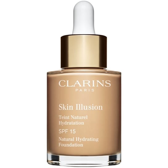 Clarins Skin Illusion Natural Hydrating Foundation rozświetlający podkład nawilżający SPF 15 odcień 106N Vanilla 30 ml Inna marka